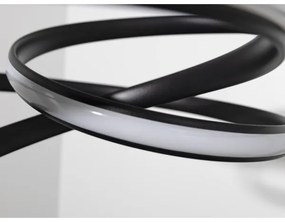 Lustră LED dimabilă pe cablu, 85W/230V, 3000-6500K, Ø 49 cm + telecomandă