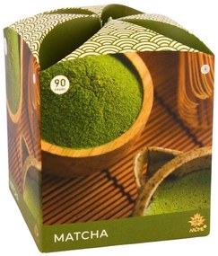 Lumânare parfumată în borcan Arome Matcha, 90 g