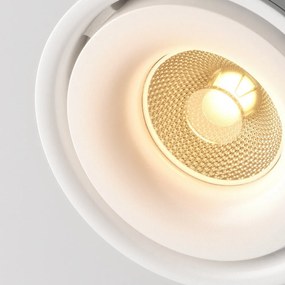 Spot LED ajustabil, accesoriu pentru sinele monofazate Unity, Yin alb