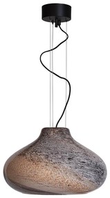 ByRydens 4202280-5507 - Lustră suspendată MIRA pe cablu, 1xE27/5W/230V, maro