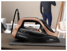 Tefal ULTIMATE POWER fier de călcat cu abur 3200W/230V cupru/negru