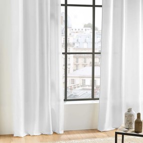 Draperie albă din microfibră 140x280 cm Absolu – douceur d'intérieur