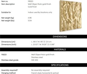 Decoratiune perete design LUX Nulci