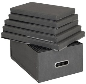 Cutii de depozitare 5 buc. cu capac Joachim – Bigso Box of Sweden