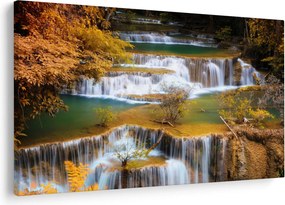 Tablou - Cascada Huay Mae Khamin, Thailanda (90x60 cm)