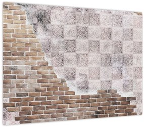Tablou - Perete de cărămidă (70x50 cm)