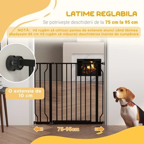 PawHut Barieră Reglabilă pentru Câini | Aosom Romania