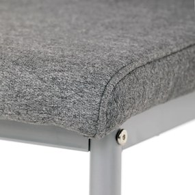 Set de scaune de sufragerie DCL-379 GREY2, 4 buc.