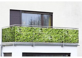Paravan pentru balcon verde 500x85 cm - Maximex