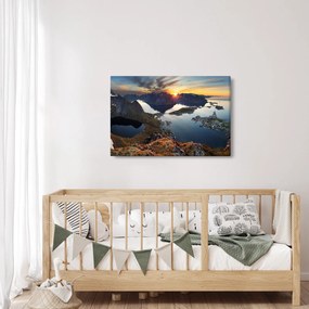 Tablou - Peisaj montan, Norvegia (90x60 cm)