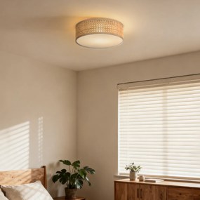 Plafoniera orientală din ratan 30 cm - Tromma