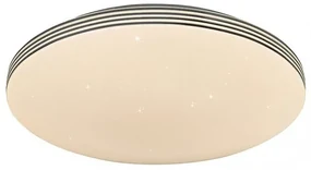 Plafoniera LED moderna Oscar 53cm alb/crom