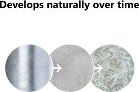 Aplică de exterior Nordlux BLOKHUS 1xE27/60W/230V IP54 argintiu