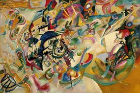 Reproducere Composition No. 7, 1913, Kandinsky, Wassily