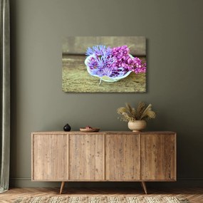 Tablou - plantă violetă (90x60 cm)