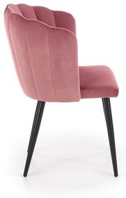 Scaun K386 velvet roz