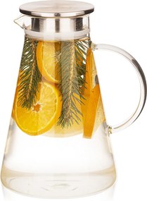 Carafă din sticlă 4Home cu capac Jug Hot&Cool, 1,8 l