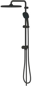 Coloana dus fara baterie Grohe Tempesta System 250 Cube, negru mat