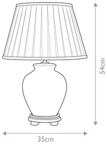 Lampă de masă Elstead DL-LINYI-TL LINYI 1xE27/60W/230V