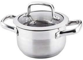 Lamart LTSS1695 oală din oțel inoxidabil cu capacPrestige 16 x 9,5 cm, diam. 16 cm