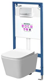 Set rezervor WC montat pe perete Tina Adriatic