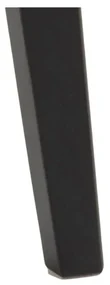 Masă dining în decor de stejar Actona Roxby, ø 105 cm, negru