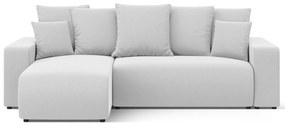 Coltar extensibil Jini cu 4 locuri, colt reversibil si tapiterie din tesatura structurala