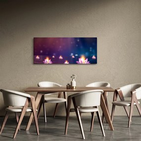 Tablou - Nuferi magici (120x50 cm)
