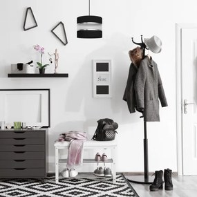 Lustră pe cablu HELEN 1xE27/15W/230V neagră