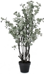Planta artificiala decorativa cu ghiveci, 110 cm, Eucalipt Bizzotto