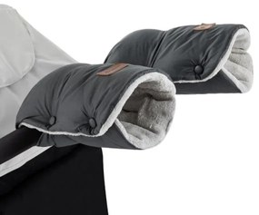 PETITE&MARS - Set sac de iarnă 3în1 JIBOT + mânuși JASIE gri