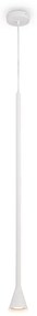 Pendul design tehnic Arrow alb