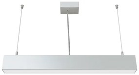 Lustră LED pe cablu LOOK LED/23W/230V 4000K 60 cm argintie APLED