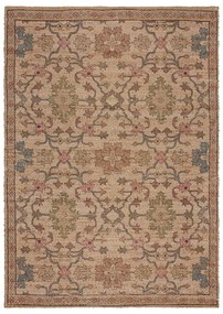 Covor în culoare naturală țesut manual din amestec de iută 200x290 cm Celine Jute Global – Flair Rugs