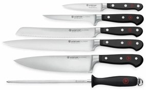 Set de cuțite de bucătărie CLASSIC 6 buc. negru Wüsthof
