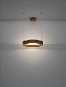 Lustra LED design circular OLIVIA bej D-60cm