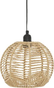 Lustra CAREN cu abajur impletit, Ø 24 cm