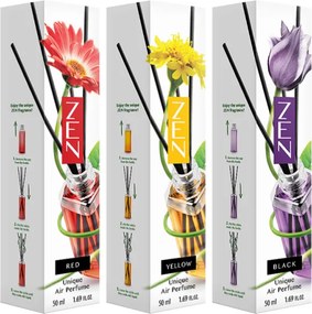 Difuzor aroma cu betisoare ZEN YELLOW 50 ml