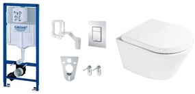 Set cadru încastrat Grohe Rapid SL 38827000, vas WC Oltens Jog 42001000, 45101000