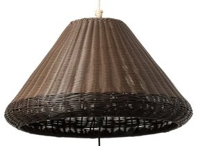 Lampa/Pendul portabil iluminat exterior decorativ SAIGON hole cap W70 gri/maro