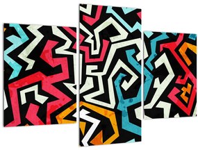 Tablouabstracție grafică (90x60 cm)