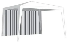 Perete pavilion de grădină fără fereastră, cu dungi, 2,95 x 1,9 m