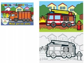 Carte de colorat Prima mea cars 8 frunze 21x14,5 cm MPA