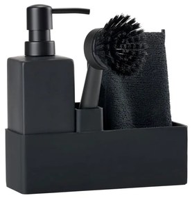 Set pentru spălat vase Zone Trio, negru