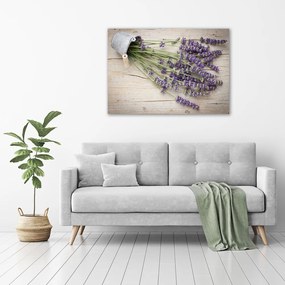 Imprimare tablou canvas Levănțică în oală