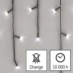 Instalație LED de Crăciun de exterior 600xLED/8 moduri 15m IP44 alb rece