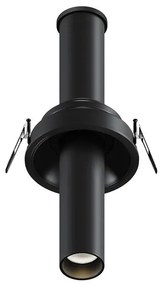 Spot LED incastrabil rotativ retractabil Focus T negru