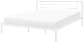 Pat matrimonial 180 cm CONNET (cu somieră) (alb). Promo -19%. 1007226
