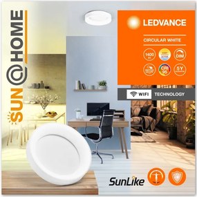Ledvance SUN@HOME CIRCULAR LED 18,5W 230V Wi-Fi plafonieră dimabilă