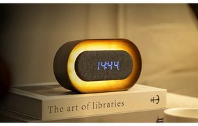 Ceas deșteptător digital Lumos Walnut – Gingko